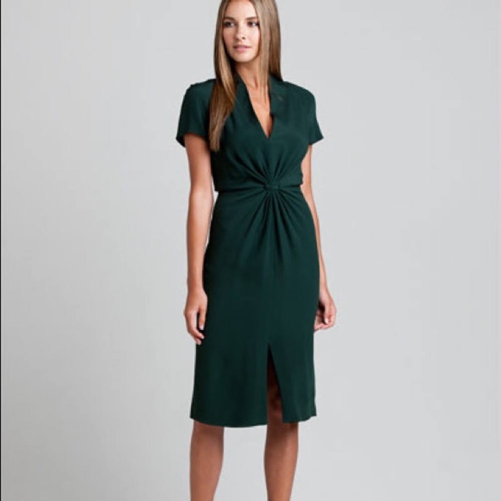 Giorgio Armani Eve Silk Knotted Dress